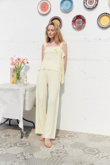 [세트상품] 타이스트랩 저지슬리브리스윙+스트레이트 저지팬츠 