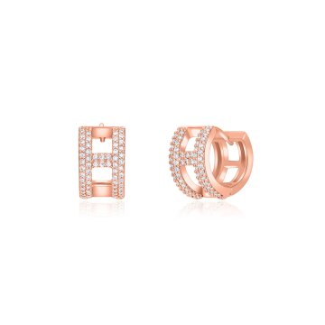 디유아모르 14K 골드핀 글로리아 원터치 귀걸이