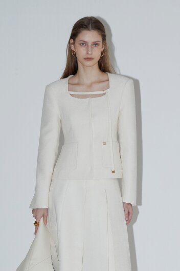 Us Square Tweed Jacket