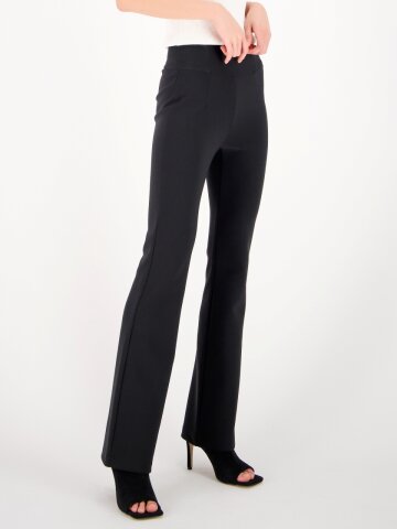 Slim Flare Legging Slacks _Black