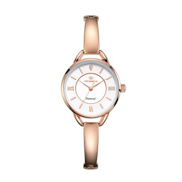 디유아모르 여성 메탈밴드시계 DAW3502M-RW 다이아몬드 시계