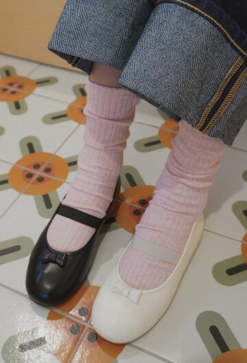 알뜨알레 쁘띠리본 밴딩플랫 HA2508