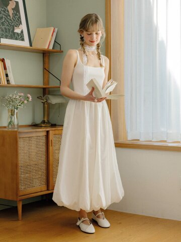 DD_Sling flower bud dress_2color
