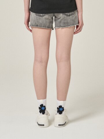 [SHOWPIECE] 플라워 포인트 양말_WH