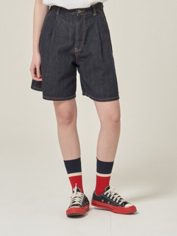 [SHOWPIECE] 컬러 블럭 양말_RD
