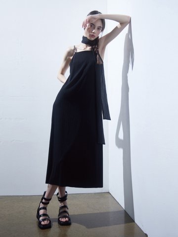 버킨 스트랩 저지 맥시드레스 _Y11YOL001