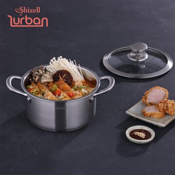 러반 스테인레스 IH양수냄비 _20cm