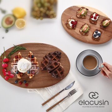 엘라쿠진 통원목 홈스트랑도마_2종세트 (대/소)