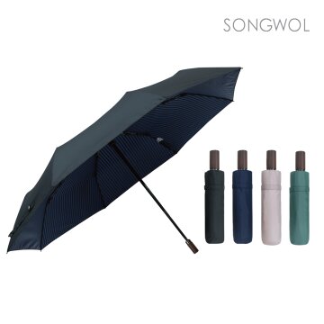 송월 카운테스마라 3단 우산 라인완자 55