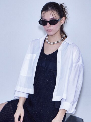 윈디 유틸리티 크롭셔츠_Y21YNL021