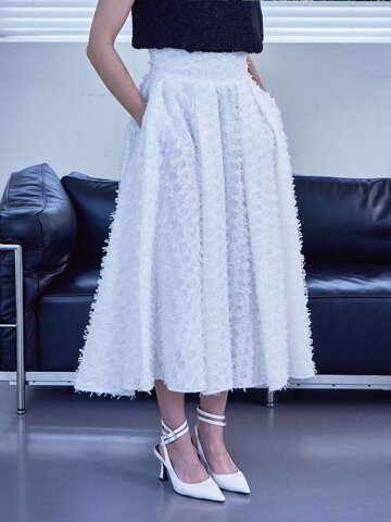 피오니 볼륨 풀스커트_Y21YPK041