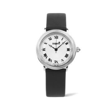 자스페로 스위스 여성 에스트레모 가죽 시계 EG101-76.LB 스와로브스키 크리스탈