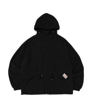 피쉬테일 숏 야상 후드 점퍼  (블랙)