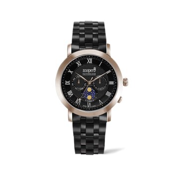 자스페로 스위스 남성 클라시코 문페이즈 메탈 시계 CG405-61