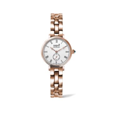 자스페로 스위스 여성 클라시코 메탈 시계 CG101-73 스와로브스키 크리스탈