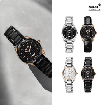 자스페로 클라시코 여성 메탈/가죽시계 CG301