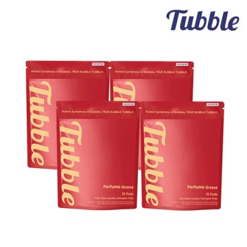 [터블] 트루클린 퍼퓸 캡슐 세탁세제 퍼퓸그라스 (35P x 4개)