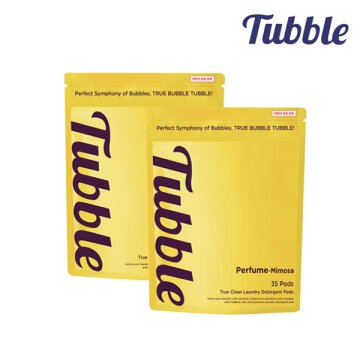 [터블] 트루클린 퍼퓸 캡슐 세탁세제 퍼퓸미모사 (35P x 2개)