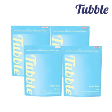 [터블] 트루클린 캡슐 세탁세제 아쿠아블루 (35P x 4개)