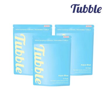 [터블] 트루클린 캡슐 세탁세제 아쿠아블루 (35P x 3개)