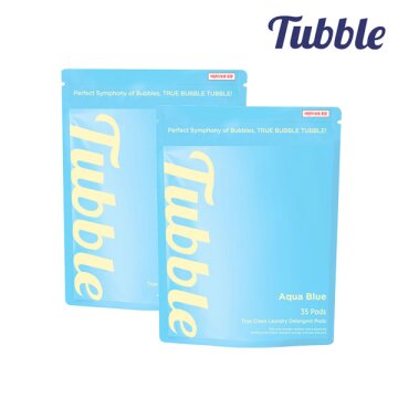[터블] 트루클린 캡슐 세탁세제 아쿠아블루 (35P x 2개)