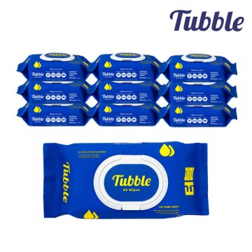 [터블] 파워클린 다목적 세정티슈 (60매 x 10개)