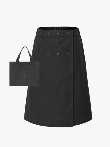 레인 스커트 (블랙)