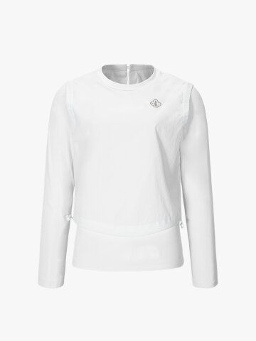 베스트 레이어드 티셔츠 (화이트)