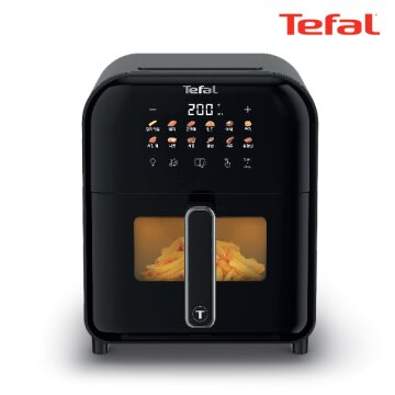 테팔 에어프라이어 이지프라이 인프라레드 비전 블랙 6L EY8218K0
