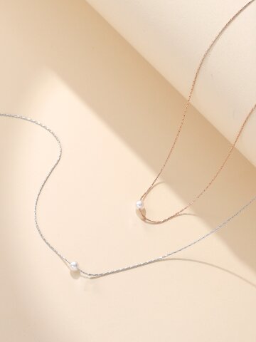 미니 진주 목걸이 STJ-NB1667