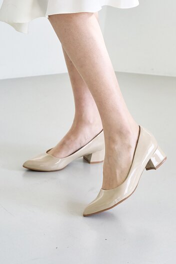 [PICCADILLY] 피카딜리 739026-1A 펌프스_베이지페이턴트(4.5cm)