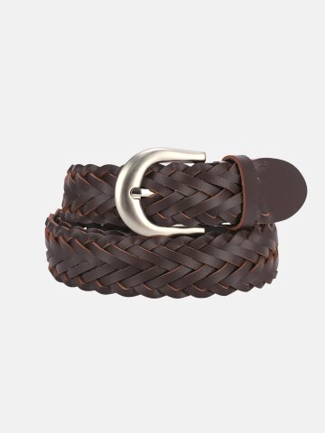 여자벨트 가죽 버클 허리띠 꽈베기 스트랩 LTG011