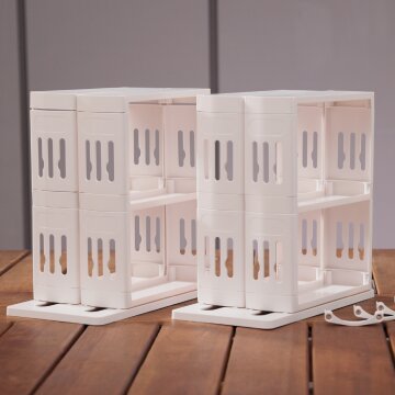 수납정리대 밀고당기고 1세트 / 1+1세트