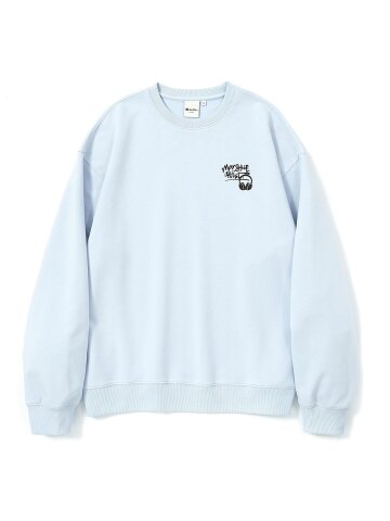 MARSEILLE ARTIST CREWNECK LBLUE