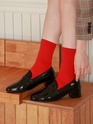 헤일리 에나멜 페니 로퍼_R805