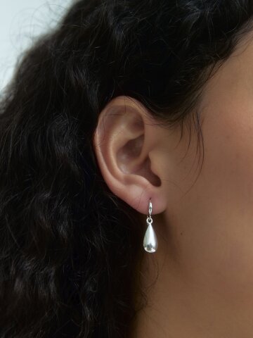 [925 silver] Rain Drop Earring