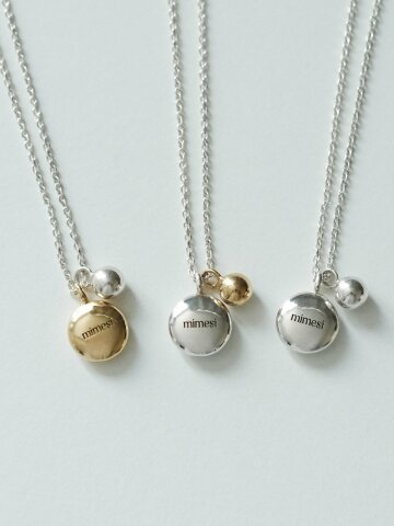 Combi Bell Necklace (3color)