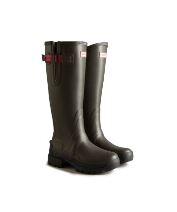 [WOMEN] 오리지날 발모랄 사이드 어드저스터블 톨 레인부츠 - 다크슬레이트 WFT2201RNPDSC