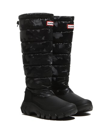 [WOMEN] 인트레피드 리플렉티브 카모 톨 스노우부츠 - 그레이/레인보우 WFT1004PCTBLK