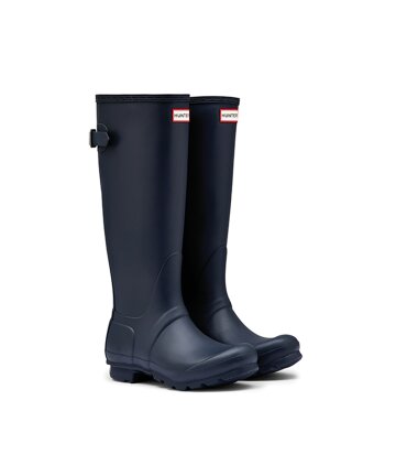 [WOMEN] 오리지날 백 어드저스터블 톨 레인부츠 - 네이비 WFT1001RMANVY