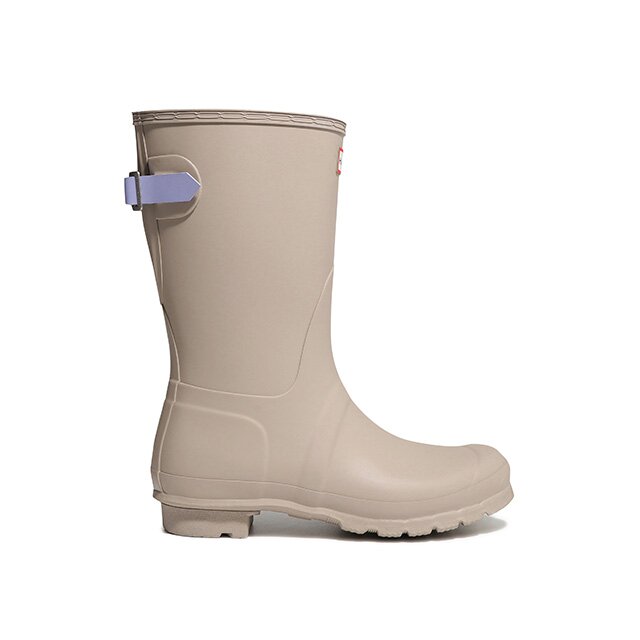 [WOMEN] 오리지날 백 어드저스터블 숏 레인부츠 - 스키밍스톤 WFS1013RMASFT