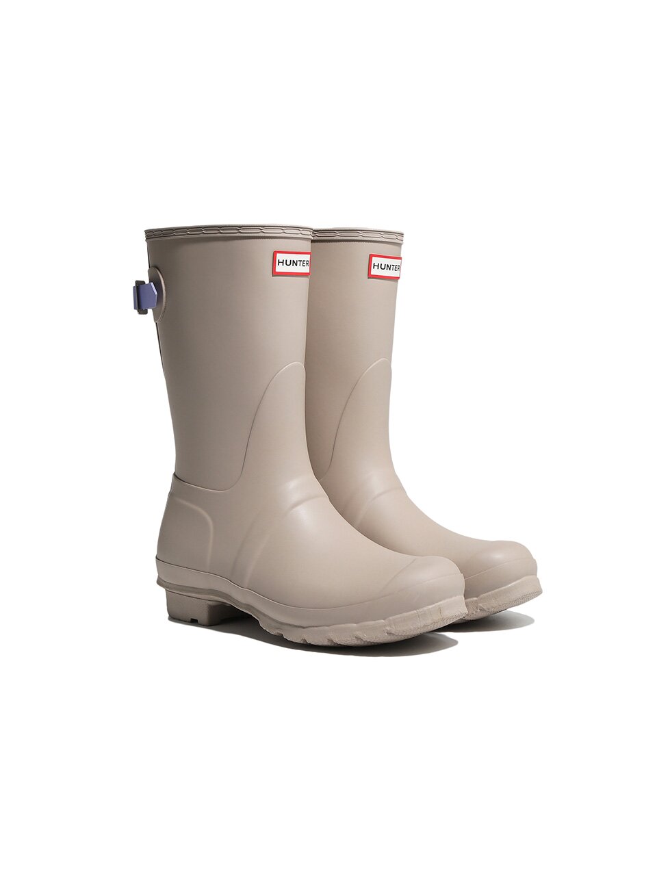 [WOMEN] 오리지날 백 어드저스터블 숏 레인부츠 - 스키밍스톤 WFS1013RMASFT