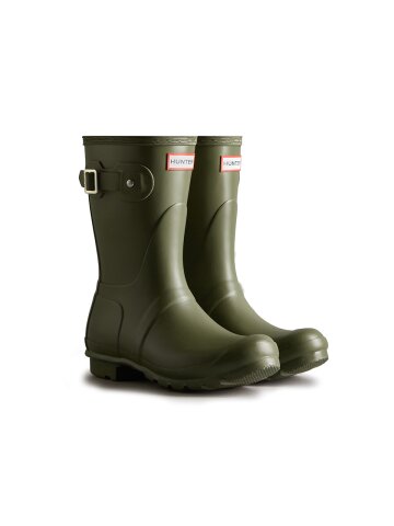 [WOMEN] 오리지날 숏 레인부츠 - 올리브리프 WFS1000RMAOVL