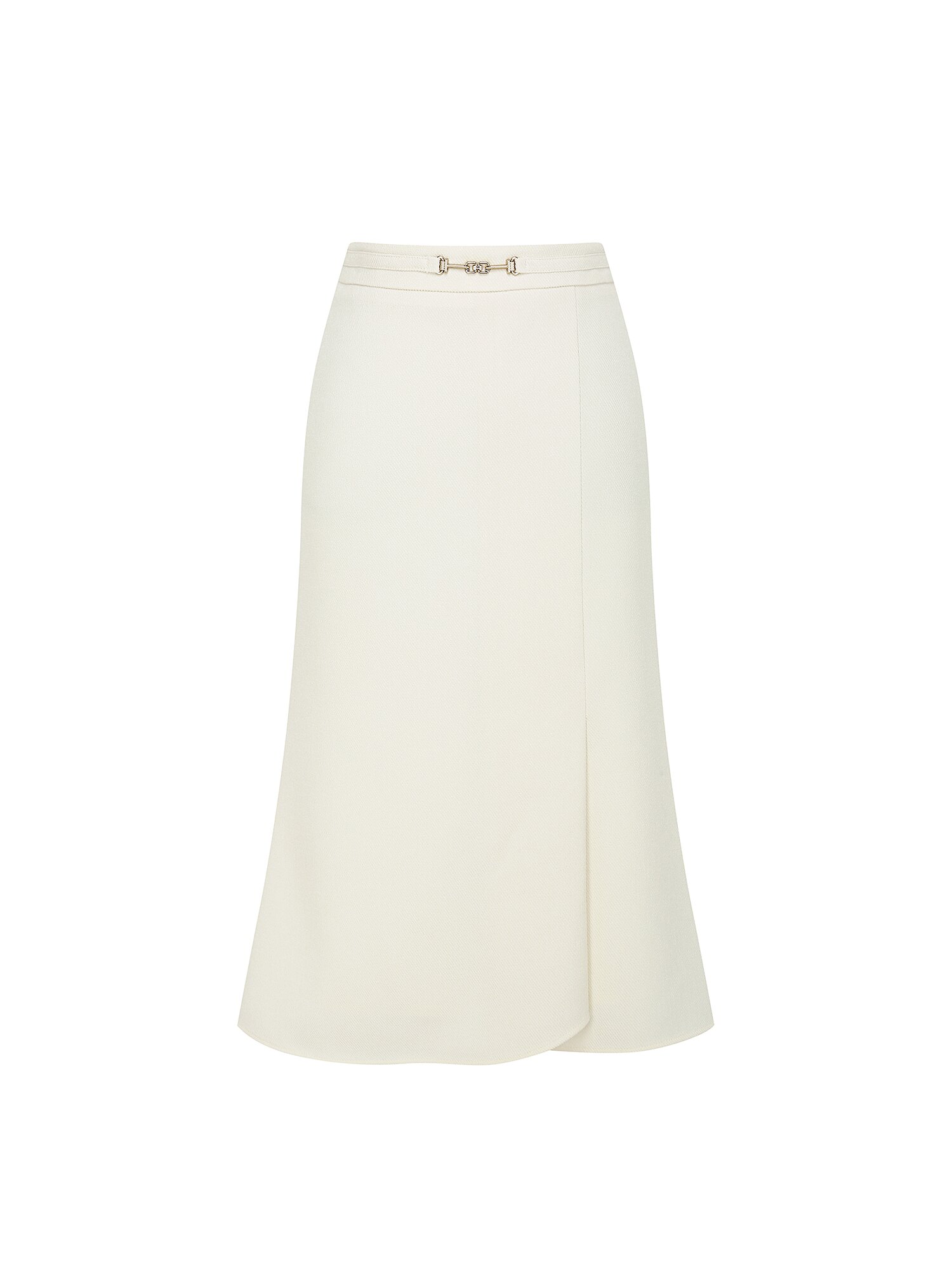 메탈 장식 머메이드 스커트 (LIGHT YELLOW)