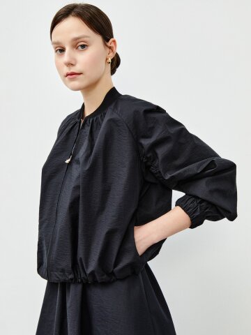 스프링 엣지 캐주얼 셔링 점퍼 