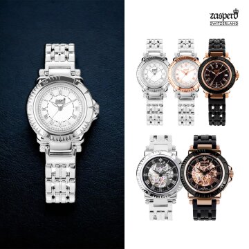 자스페로 모데르노 여성/남성 메탈시계 MG205