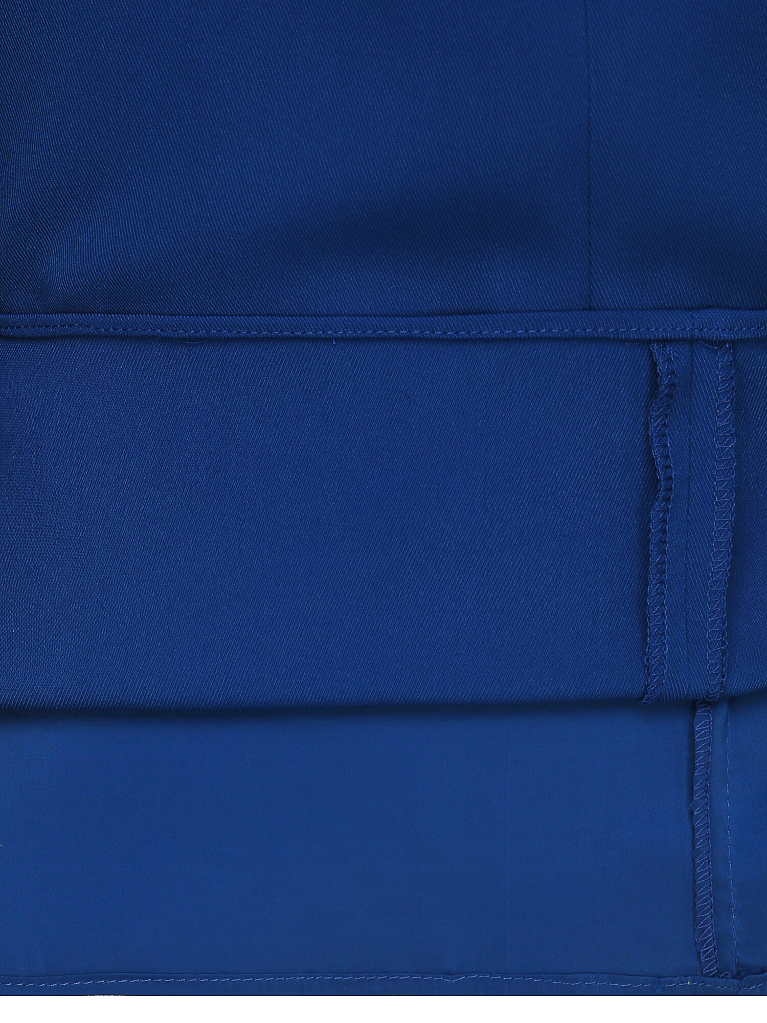 사이드 플리츠 라운드넥 원피스 (BLUE)