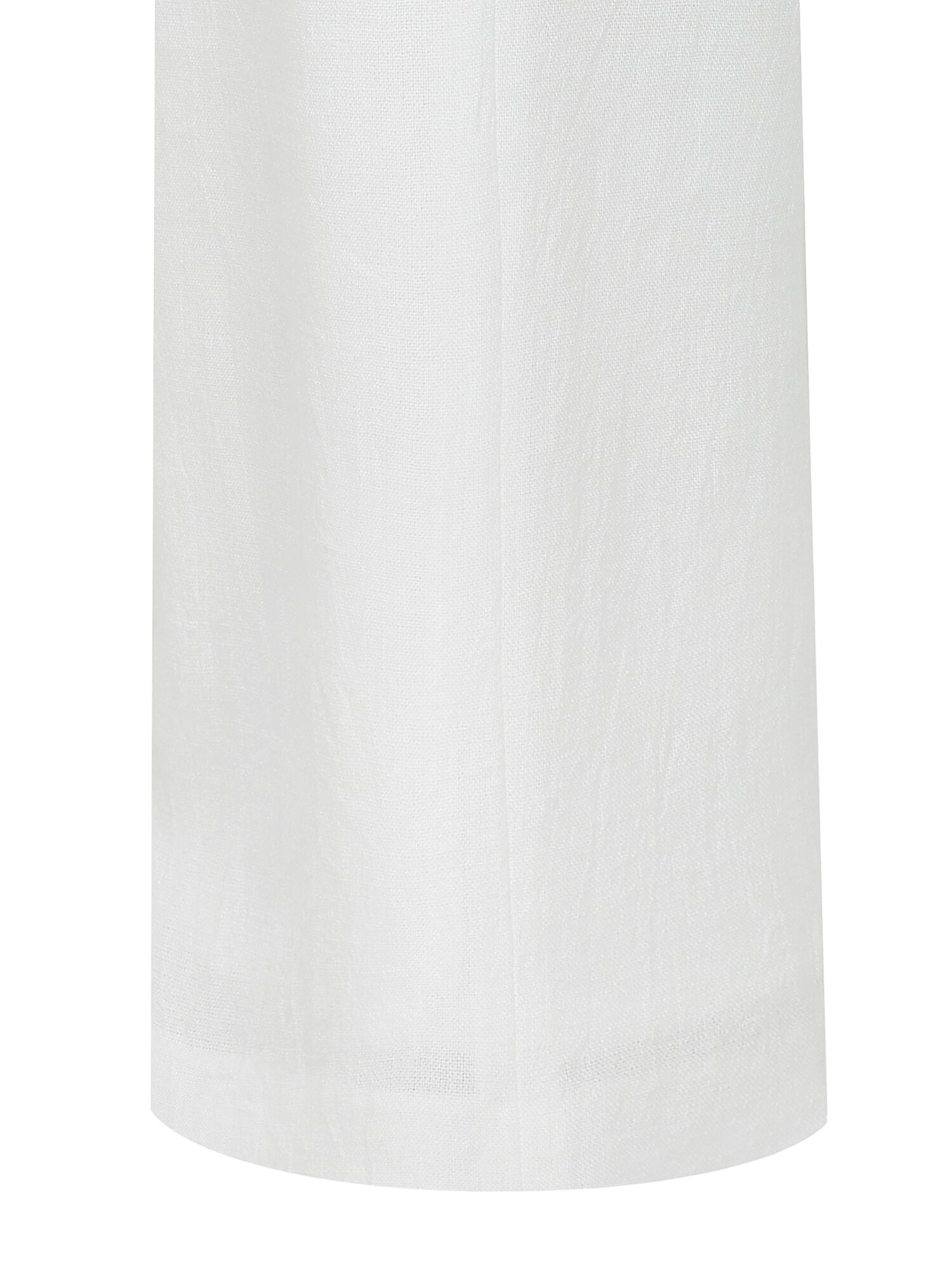 백 밴딩 와이드 일자핏 팬츠 (WHITE)