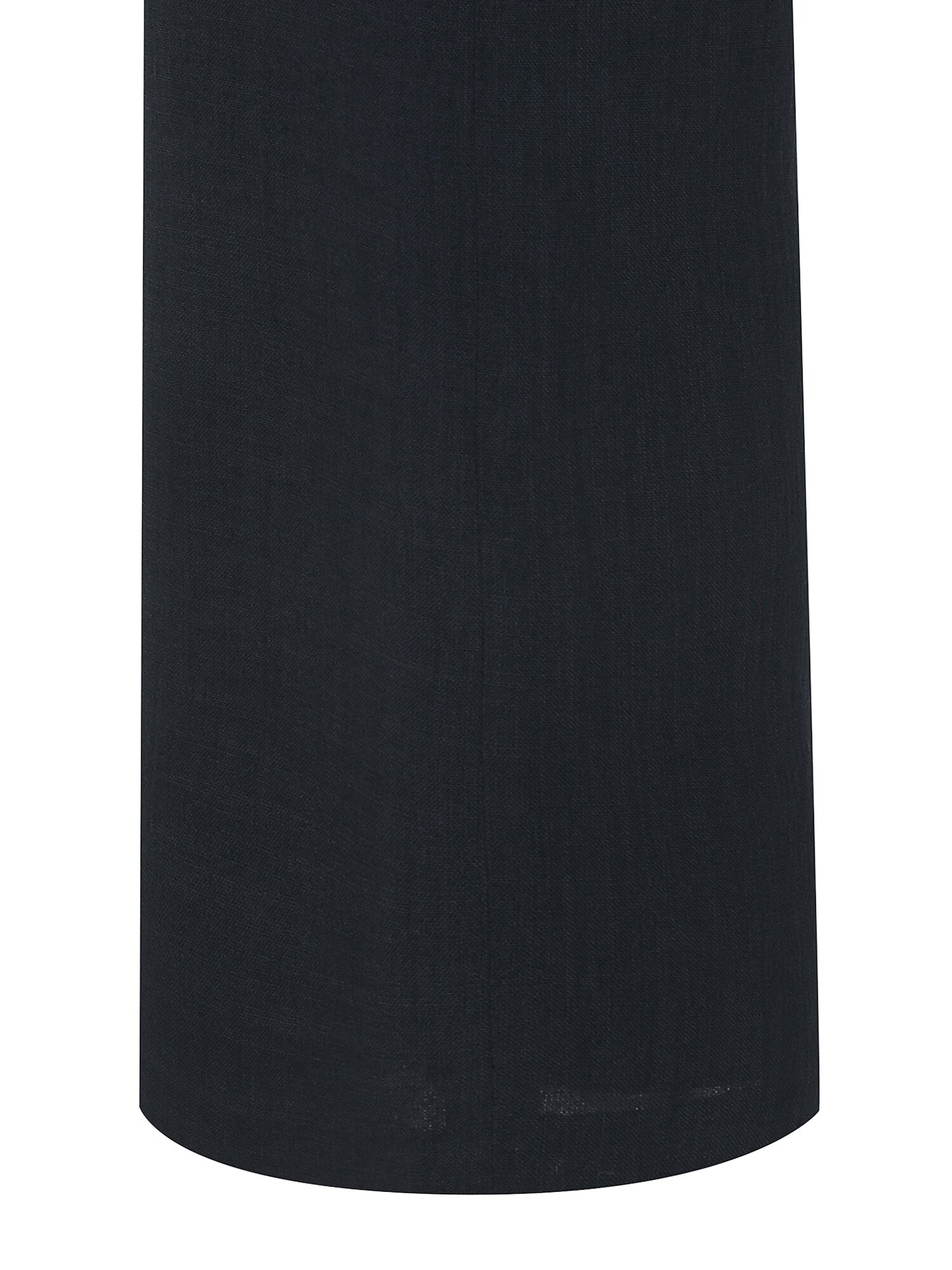 백 밴딩 와이드 일자핏 팬츠 (NAVY)