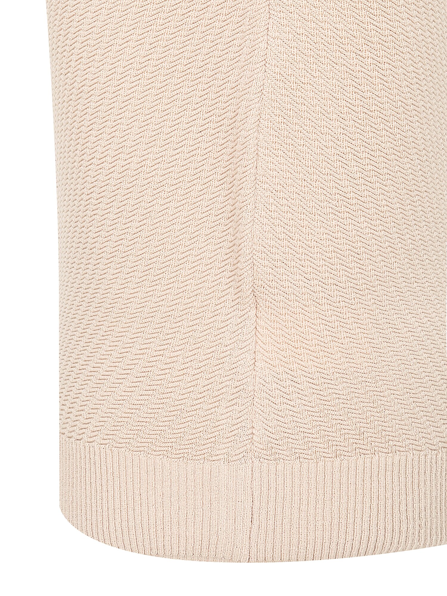 골지 라운드넥 슬리브리스 니트 (BEIGE)